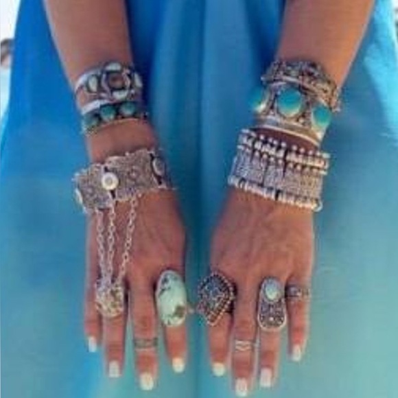 NWOT✨ Child of Wild // Vintage Kul Slave Cuff  Bracelet - Picture 3 of 10